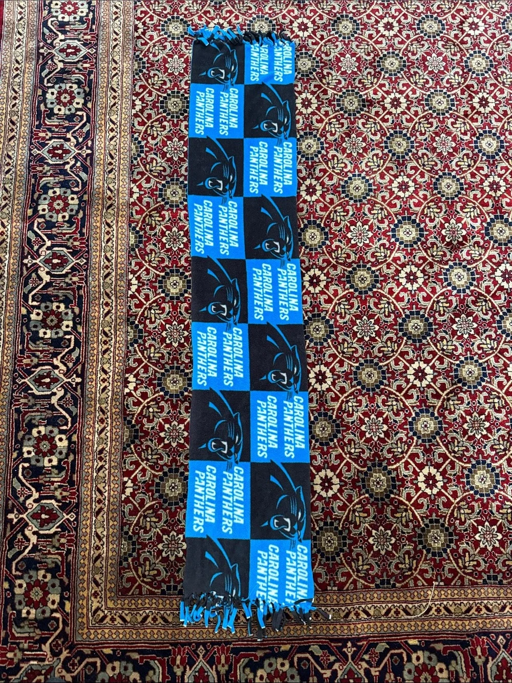 Carolina Panthers Blue & Black Team Scarf